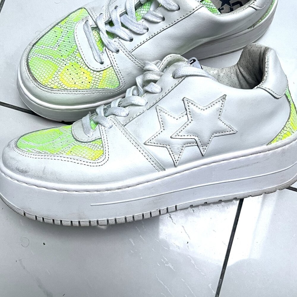 2Star leather sneakers -made in Italy